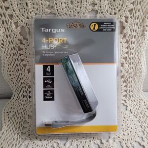 Targus 4 Port USB Hub 20 Black Compact Portable